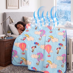 image:imageSuper Mario Gaming Cooling Throw Blanket 50 x 70 Inch Versatile Lightweight AllSeason Throw Soft Breathable Cooling Fabric for Couch Bed amp Sofa Officially Licensed Product by Franco CalmPeanuts Cooling