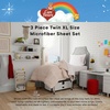 image:imageCollectibles Squishmallows Bedding Super Soft Microfiber Sheet Set Twin XL College Dorm Essentials Officially Licensed Product By FrancoCare Bears  Microfiber