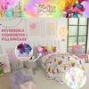 image:imageDreamWorks Trolls 3 Band Together Kids 5 Piece Bedding Super Soft Reversible Comforter and Sheet Set with Sham Twin Officially Licensed Product By Franco