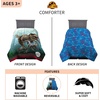 image:imageFranco Kids Bedding Super Soft Microfiber Reversible Comforter TwinFull Jurassic World Dominion