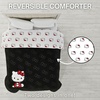 image:imageFranco Kids Bedding Super Soft Microfiber Reversible Comforter TwinFull Sonic The Hedgehog AnimeHello Kitty