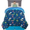 image:imageFranco Kids Bedding Super Soft Microfiber Reversible Comforter TwinFull Sonic The Hedgehog AnimeMario