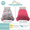 image:imageFranco Kids Bedding Super Soft Microfiber Reversible Comforter TwinFull Sonic The Hedgehog AnimeSquishmallows