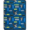 image:imageFranco Kids Bedding Super Soft Plush Throw Blanket 46 in x 60 in MarioBatman