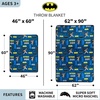 image:imageFranco Kids Bedding Super Soft Plush Throw Blanket 46 in x 60 in MarioBatman