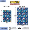 image:imageFranco Kids Bedding Super Soft Plush Throw Blanket 46 in x 60 in MarioSonic the Hedgehog