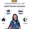 image:imageFranco Kids Bedding Super Soft Plush Throw Blanket 46 in x 60 in MarioSonic the Hedgehog