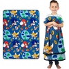 image:imageFranco Kids Bedding Super Soft Plush Throw Blanket 46 in x 60 in MarioSonic the Hedgehog