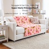 image:imageFranco Kids Bedding Super Soft Plush Throw Blanket 46 in x 60 in MarioSuper Mario  Princess Peach