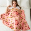 image:imageFranco Kids Bedding Super Soft Plush Throw Blanket 46 in x 60 in MarioSuper Mario  Princess Peach
