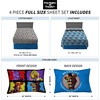 image:imageFranco Kids Bedding Super Soft Sheet Set 4 Piece Full Size TrollsPrint May VaryFive Nights at Freddys