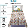 image:imageFranco Kids Bedding Super Soft Sheet Set 4 Piece Full Size TrollsPrint May VaryHasbro Lost Kitties