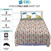 image:imageFranco Kids Bedding Super Soft Sheet Set 4 Piece Full Size TrollsPrint May VaryHasbro Lost Kitties
