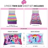 image:imageFranco Kids Bedding Super Soft Sheet Set 4 Piece Full Size TrollsPrint May VaryHasbro My Little Pony