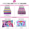 image:imageFranco Kids Bedding Super Soft Sheet Set 4 Piece Full Size TrollsPrint May VaryHasbro My Little Pony