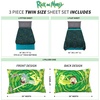 image:imageFranco Kids Bedding Super Soft Sheet Set 4 Piece Full Size TrollsPrint May VaryRick and Morty