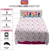 image:imageFranco Kids Bedding Super Soft Sheet Set 4 Piece Full Size TrollsPrint May VaryTrolls