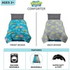 image:imageFranco NL2998 Kids Bedding Super Soft Microfiber Reversible Comforter TwinFull Size 72 x 86 Spongebob Sponge on The Run