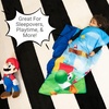 image:imageFranco SlumberBags Kids Soft Lightweight 2 Piece SleepingSlumber Bag and Sling Bag SetSuper Mario