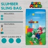 image:imageFranco SlumberBags Kids Soft Lightweight 2 Piece SleepingSlumber Bag and Sling Bag SetSuper Mario