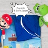 image:imageFranco SlumberBags Kids Soft Lightweight 2 Piece SleepingSlumber Bag and Sling Bag SetSuper Mario