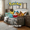 image:imageNintendo Super Mario Gaming Bedding Super Soft Plush Decorative Pillow One Size Officially Licensed Product By FrancoPokemon Eevee