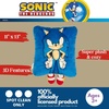 image:imageNintendo Super Mario Gaming Bedding Super Soft Plush Decorative Pillow One Size Officially Licensed Product By FrancoSonic 3d