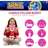 image:imageNintendo Super Mario Gaming Bedding Super Soft Plush Decorative Pillow One Size Officially Licensed Product By FrancoSonic the Hedgehog Amy Rose
