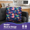 image:imageNintendo Super Mario Gaming Bedding Super Soft Plush Decorative Pillow One Size Officially Licensed Product By FrancoThe Super Mario Galaxy Movie  Mario  Luigi