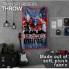 image:imageSuper Mario Bedding Super Soft Micro Raschel Throw 46 in x 60 in Official Licensed Product by Franco CollectiblesTransformers