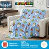 image:imageSuper Mario Gaming Throw Blanket 70 in x 50 in  Kids Soft Cozy Plush for Couch Bed amp Travel Featuring Lakitu Spiny Boo amp Koopa Officially Licensed Product by FrancoSuper Mario Enemies