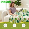 image:imageSuper Mario Gaming Throw Blanket 70 in x 50 in  Kids Soft Cozy Plush for Couch Bed amp Travel Featuring Lakitu Spiny Boo amp Koopa Officially Licensed Product by FrancoPikmin