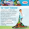 image:imageThomas and Friends Kids Bedding Super Soft Micro Raschel Throw 46 in x 60 in Official Licensed Product by Franco