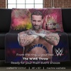 image:imageWWE Rhea Ripley Main Event Champions Bedding Super Soft Throw Blanket 46 in x 60 in Official Licensed Product By Franco CollectiblesWwe  CM Punk