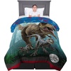 image:imageFranco Kids Bedding Super Soft Microfiber Reversible Comforter TwinFull Jurassic World Dominion