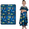 image:imageFranco Kids Bedding Super Soft Plush Throw Blanket 46 in x 60 in MarioBatman