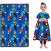 image:imageFranco Kids Bedding Super Soft Plush Throw Blanket 62 in x 90 in Mario