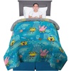 image:imageFranco NL2998 Kids Bedding Super Soft Microfiber Reversible Comforter TwinFull Size 72 x 86 Spongebob Sponge on The Run