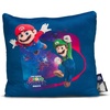 image:imageNintendo Super Mario Gaming Bedding Super Soft Plush Decorative Pillow One Size Officially Licensed Product By FrancoThe Super Mario Galaxy Movie  Mario  Luigi  Princess Peach