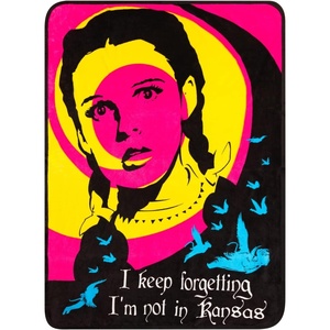 image:imageCollectibles The Wizard of Oz Bedding Super Soft Micro Raschel Throw 46 in x 60 in Official Licensed Product By FrancoWizard of Oz