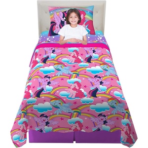 image:imageFranco Kids Bedding Super Soft Sheet Set 4 Piece Full Size TrollsPrint May VaryHasbro My Little Pony
