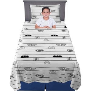 image:imageFranco Kids Bedding Super Soft Sheet Set 4 Piece Full Size TrollsPrint May VaryJustice League