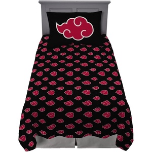 image:imageNaruto Akatsuki Anime Bedding Super Soft Microfiber Twin XL Sheet Set Official Licensed Naruto Product by Franco