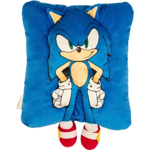 image:imageNintendo Super Mario Gaming Bedding Super Soft Plush Decorative Pillow One Size Officially Licensed Product By FrancoSonic 3d