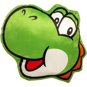 image:imageNintendo Super Mario Yoshi Gaming Bedding Super Soft Plush Decorative Pillow One Size Officially Licensed Product By FrancoOne Size