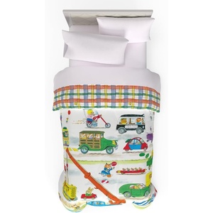 image:imageRichard Scarrys Busy World Book Kids Bedding Super Soft Microfiber Reversible Comforter TwinFull Official Licensed Product By FrancoRichard Scarrys Busy World