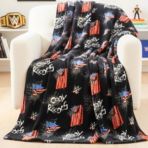 image:imageWWE Rhea Ripley Main Event Champions Bedding Super Soft Throw Blanket 46 in x 60 in Official Licensed Product By Franco CollectiblesWwe  Cody Rhodes