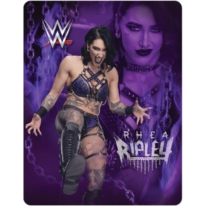 image:imageWWE Rhea Ripley Main Event Champions Bedding Super Soft Throw Blanket 46 in x 60 in Official Licensed Product By Franco CollectiblesWwe  Rhea Ripley