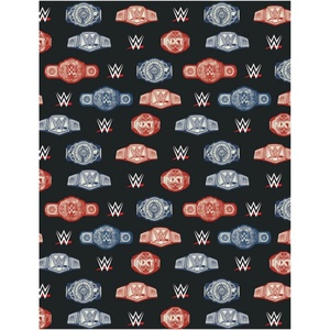 image:imageWWE Rhea Ripley Main Event Champions Bedding Super Soft Throw Blanket 46 in x 60 in Official Licensed Product By Franco CollectiblesWwe Championship Belts